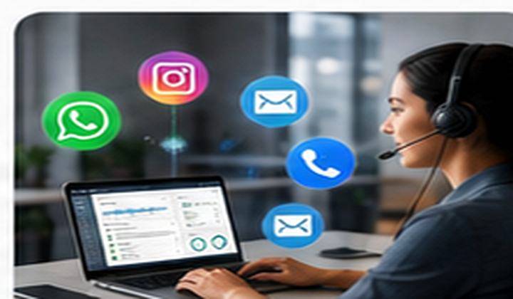 Atendimento Omnichannel com canais digitais integrados